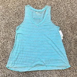 Blue Striped Tank